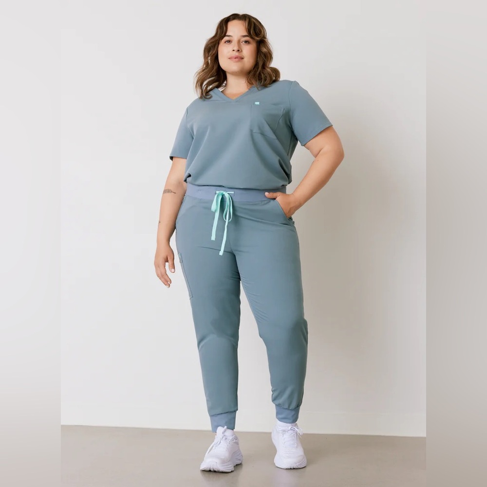 Garde-Malade Ocean Grey Scrub SET